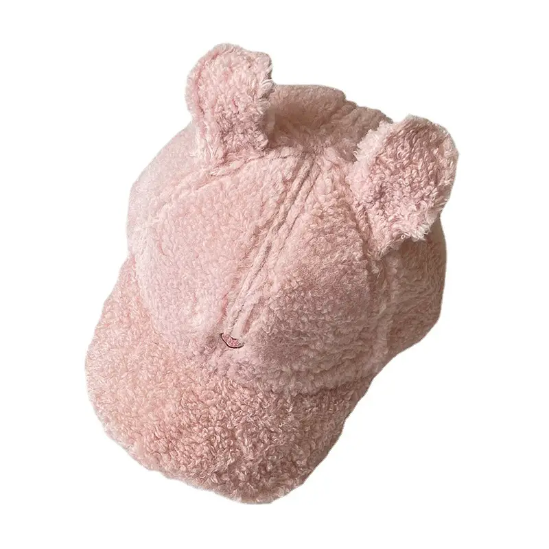 Autumn Rabbit Hat for Girls Warm Cap