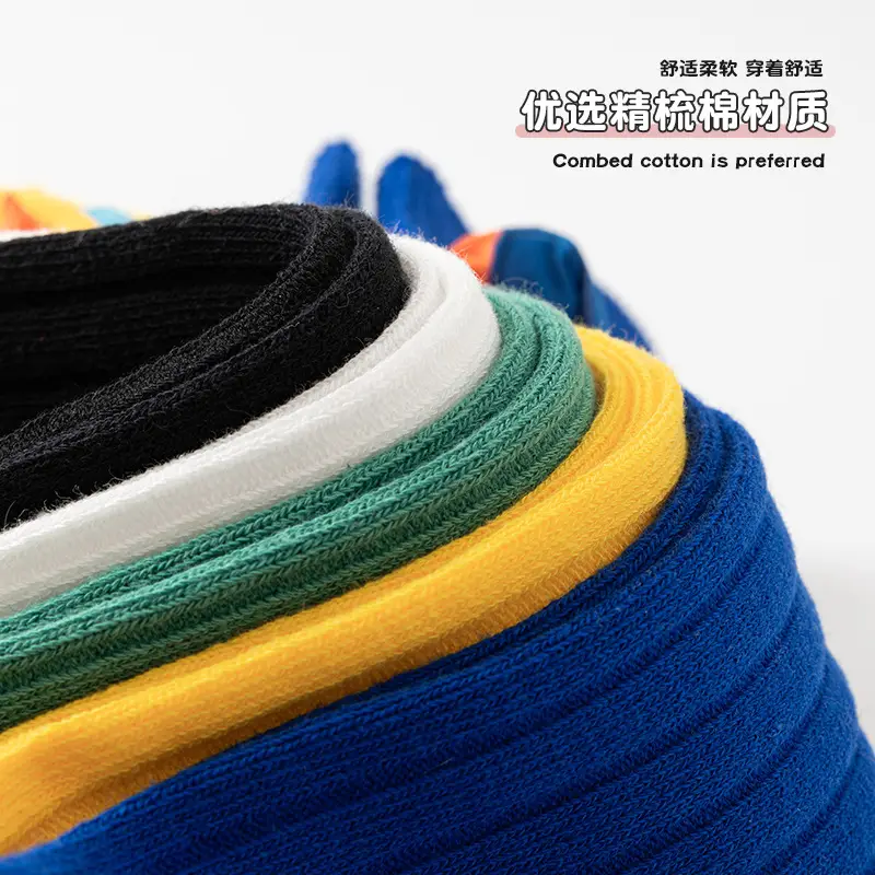 2025 Girls Cotton Socks Korean National Bow Heelless - Image 9