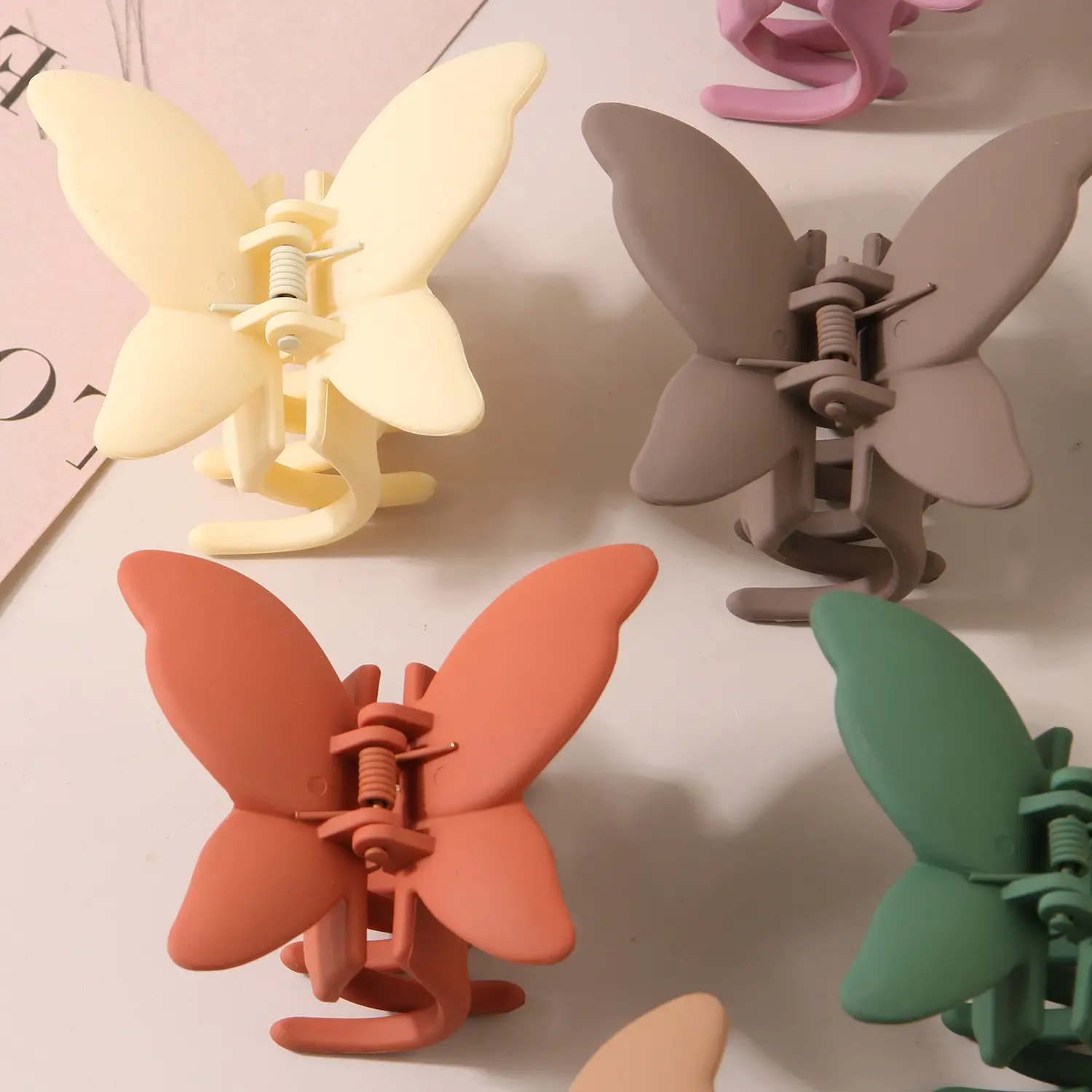 Yellow Butterfly Hair Clip for Women — feature 6