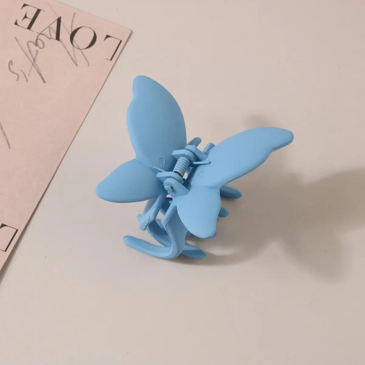 Yellow Butterfly Hair Clip for Women - Image 10