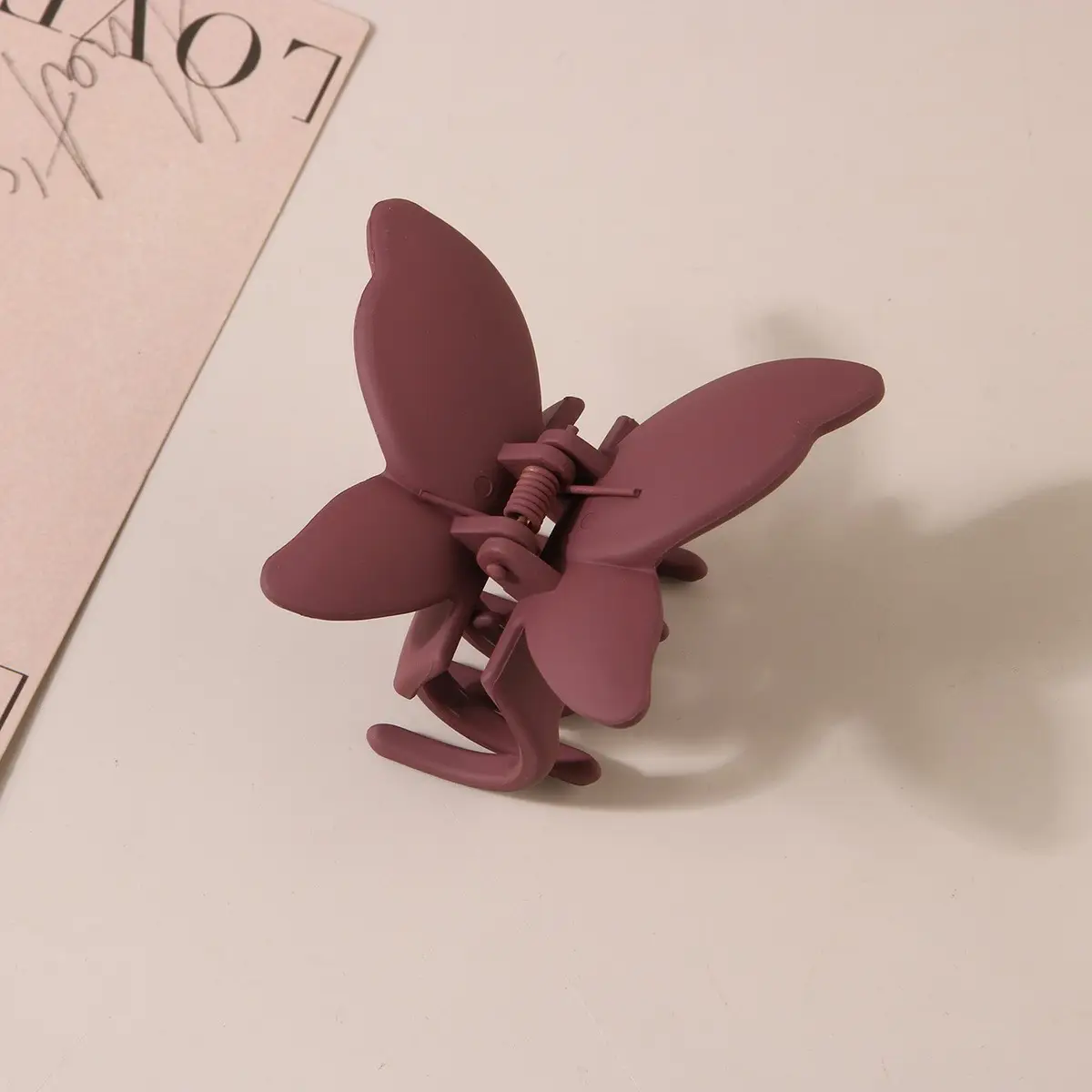 Yellow Butterfly Hair Clip for Women - Image 17