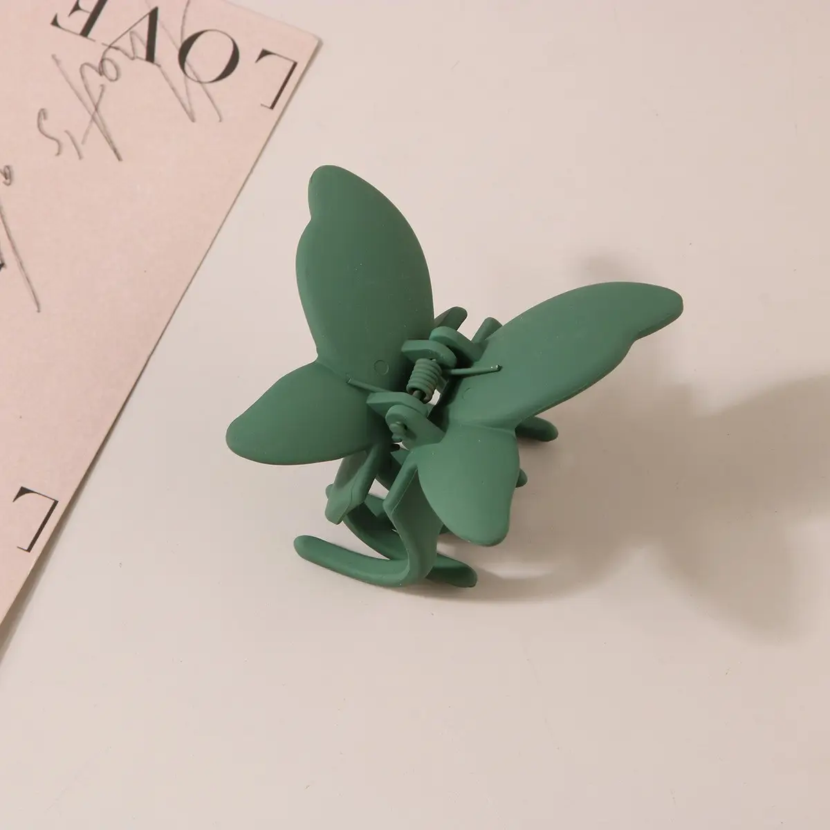 Yellow Butterfly Hair Clip for Women - Image 6