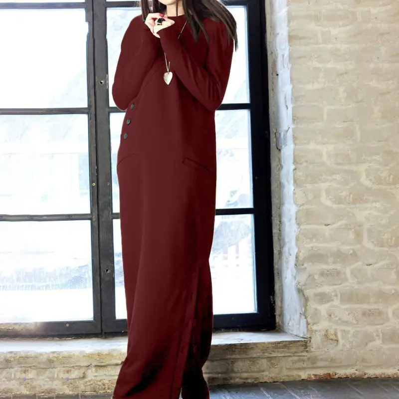 Maroon Slim Fit Crossbody Skirt for Women — feature 11