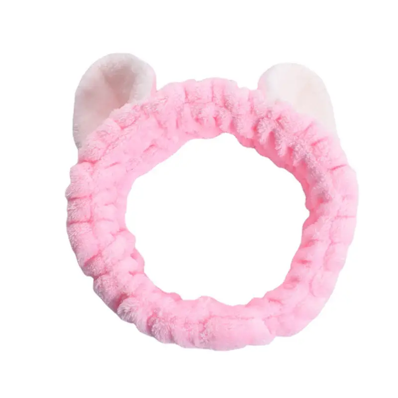 Cute Cat Ears Wash Face Hair Band Folded Ear Cat Hair Accessories - Image 13