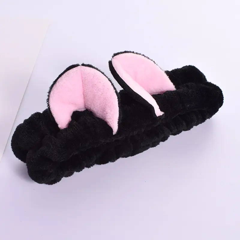 Cute Cat Ears Wash Face Hair Band Folded Ear Cat Hair Accessories - Image 7
