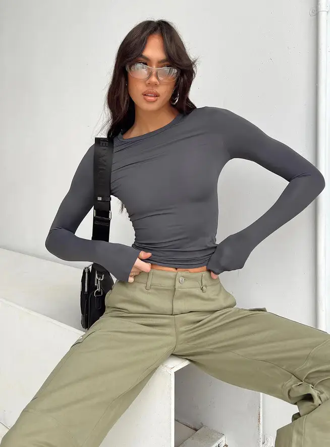 Blue Asymmetrical Slim Fit T-Shirt 2023 — feature 16