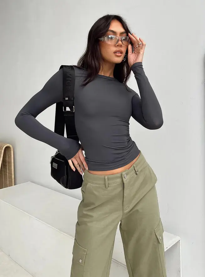 Blue Asymmetrical Slim Fit T-Shirt 2023 — feature 17