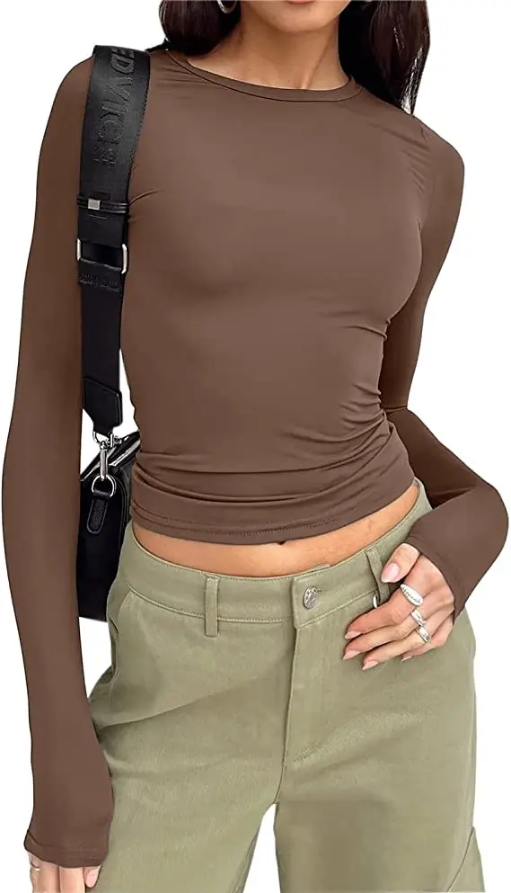 Blue Asymmetrical Slim Fit T-Shirt 2023 - Image 9