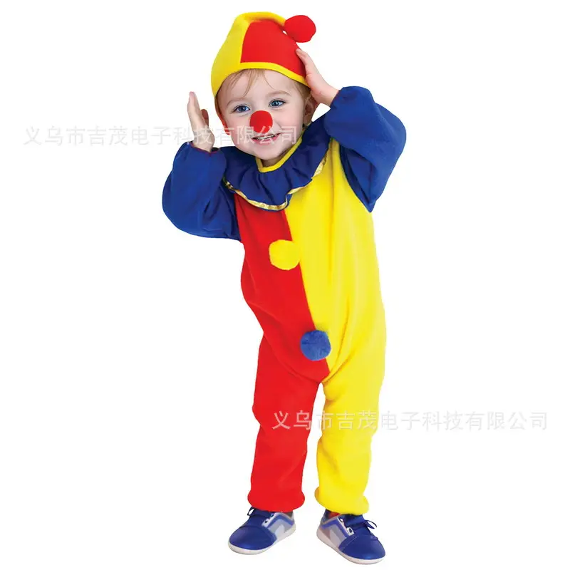 Cute Boy Pirate Costume Red Pants Black Jacket — feature 2