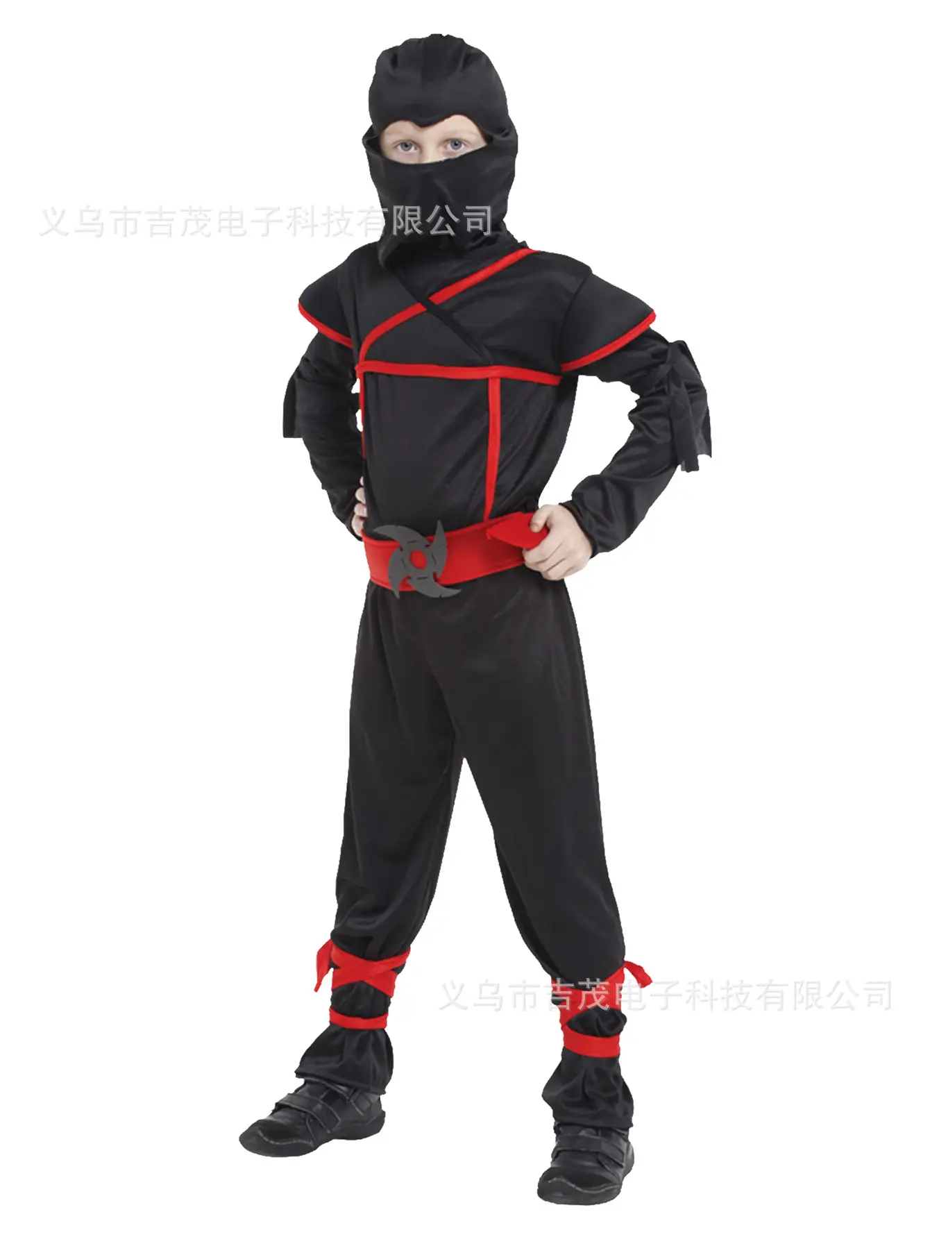 Cute Boy Pirate Costume Red Pants Black Jacket — feature 20
