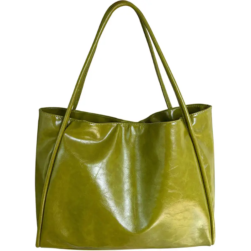 Green Large Capacity Women's Tote Bag - Image 9