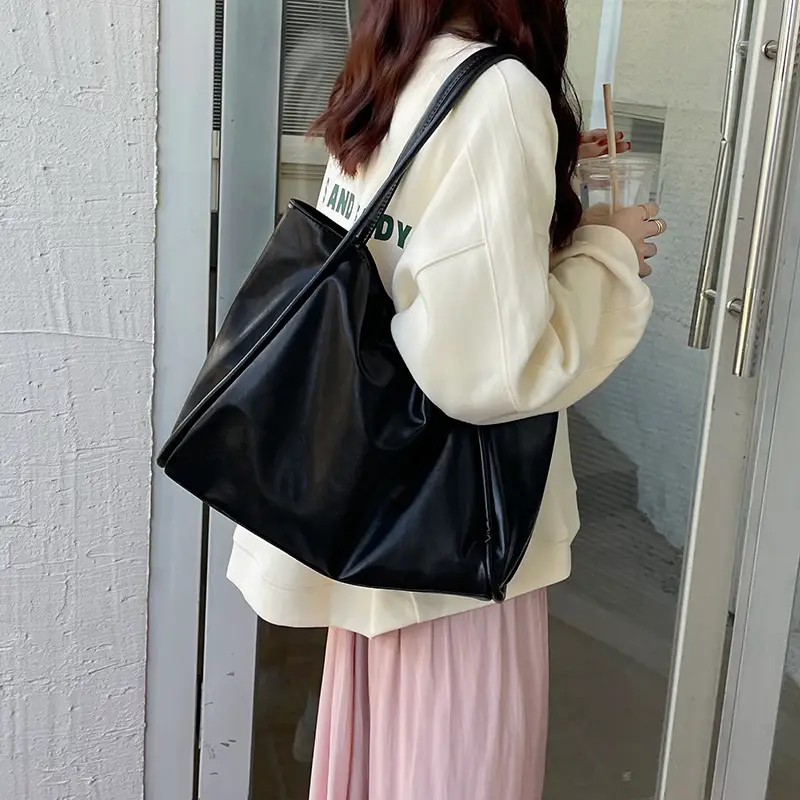 Green Large Capacity Women's Tote Bag - Image 4