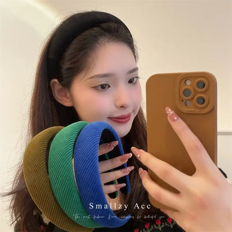Korean-style Headband with Cranial Top Design - Image 7