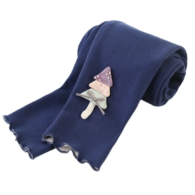Girls Warm Cropped Trousers Spring Autumn Fleece Lined - Image 10