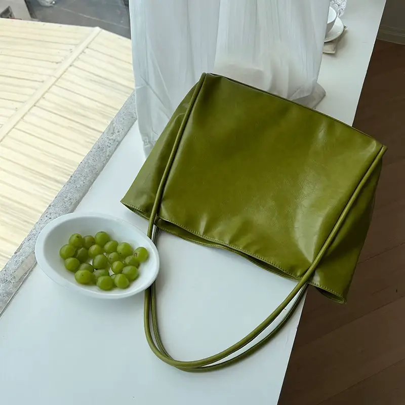 Women's Black Textured Tote Bag with Niche Design — feature 10