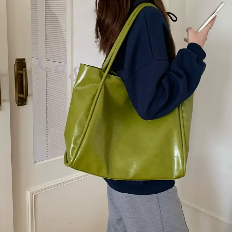 Women's Black Textured Tote Bag with Niche Design — feature 2