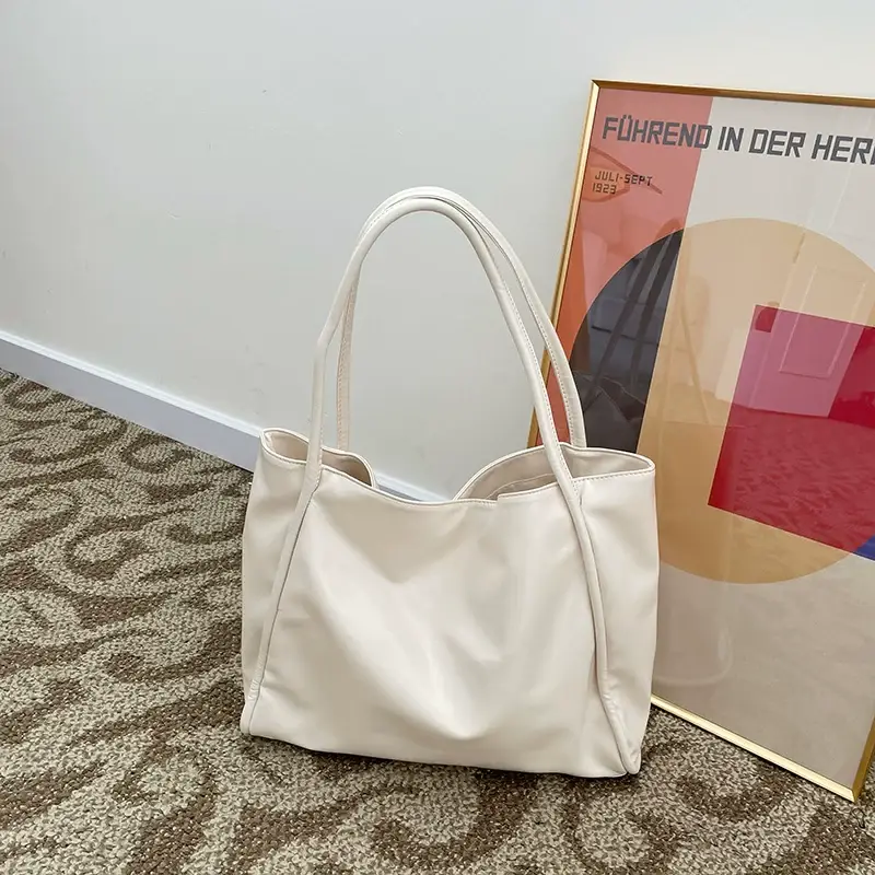Women's Black Textured Tote Bag with Niche Design — feature 20