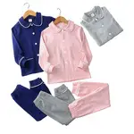 Red Long Sleeve Pajama Set for Girls Christmas Wear — feature 10