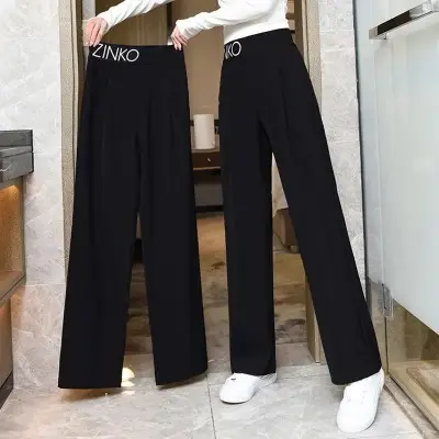 2026 Black Wide Leg Pants for Women Plus Size — feature 10