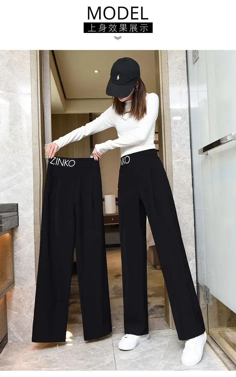 2026 Black Wide Leg Pants for Women Plus Size — feature 11