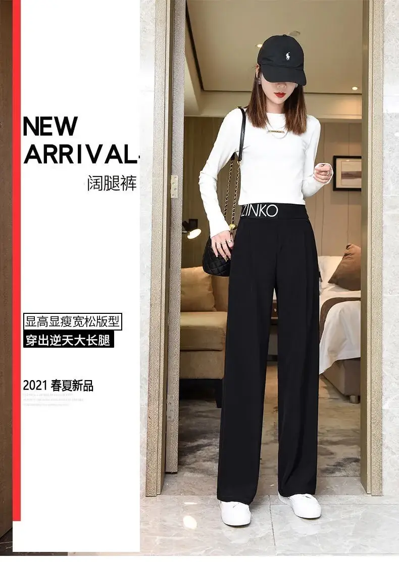 2026 Black Wide Leg Pants for Women Plus Size — feature 17