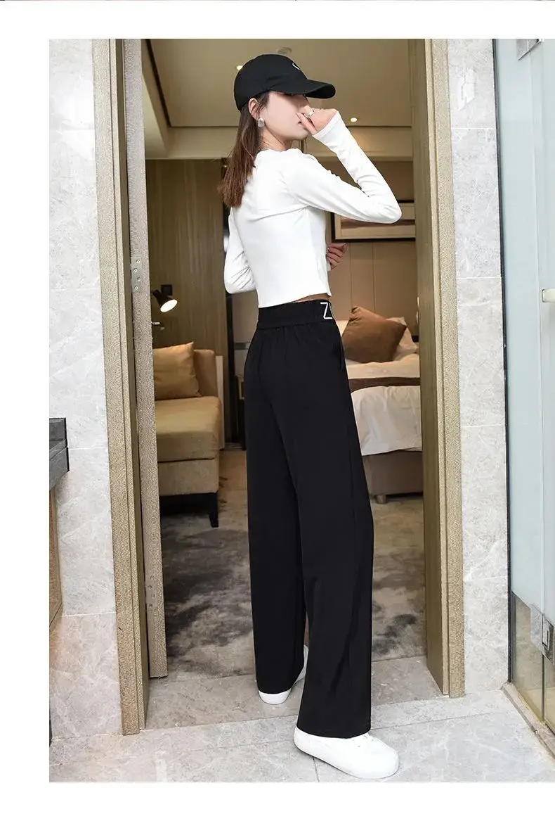 2026 Black Wide Leg Pants for Women Plus Size — feature 9