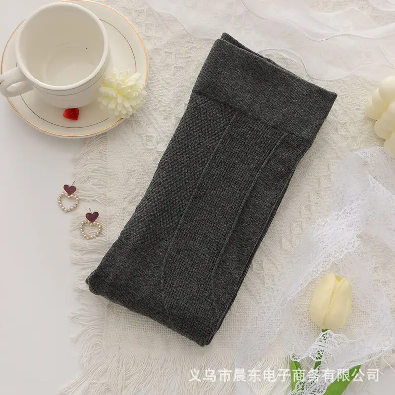 More than 200kg Leggings Women Spring Autumn Thin Gray Medium Thick Pantyhose Japanese Bottoming Socks - Image 3