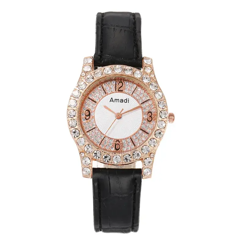 Women's Diamond Watch Set with Bracelet & Watch - Image 10
