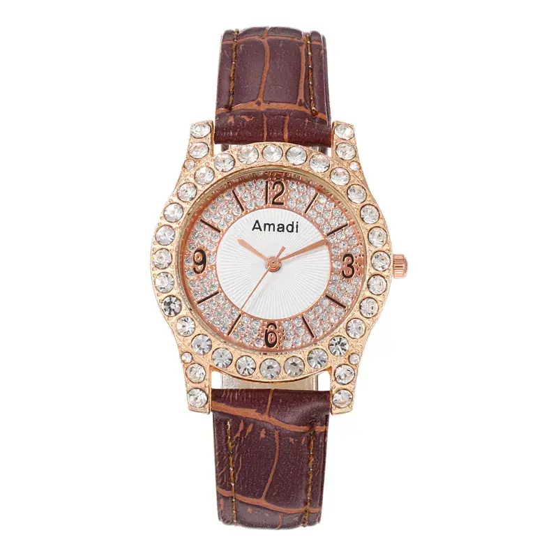 Women's Diamond Watch Set with Bracelet & Watch - Image 6