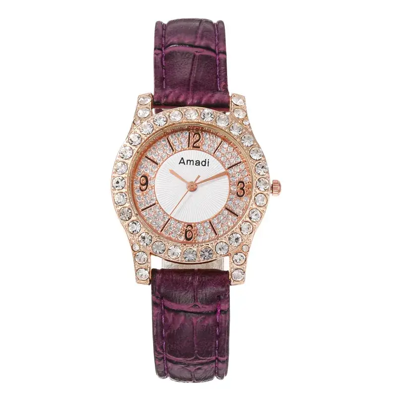 Women's Diamond Watch Set with Bracelet & Watch - Image 7
