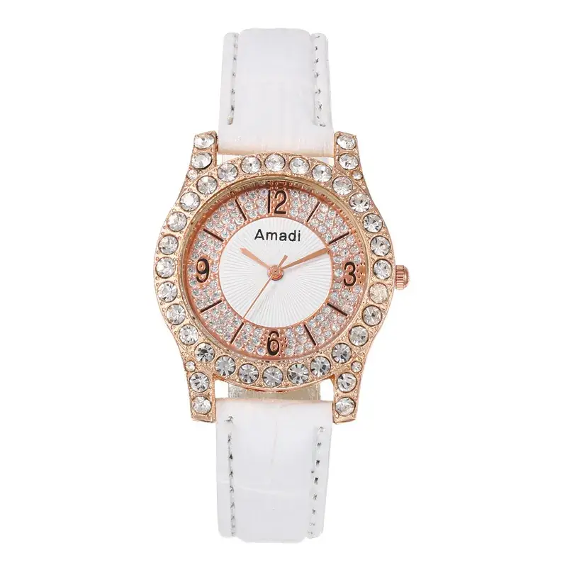 Women's Diamond Watch Set with Bracelet & Watch - Image 9