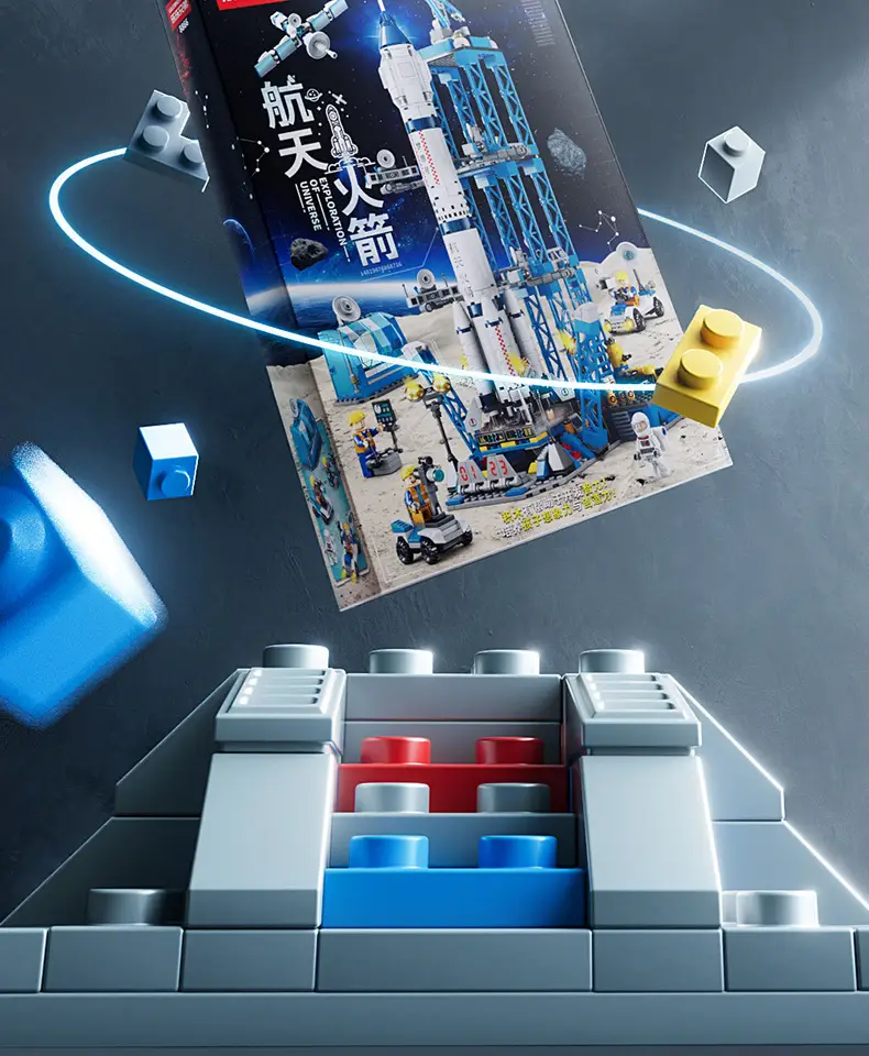 Lego Space Rocket Building Toy for Kids — feature 21
