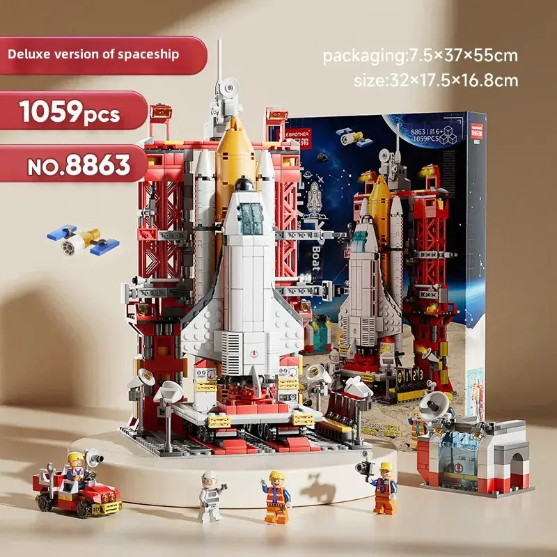 Lego Space Rocket Building Toy for Kids - Image 13