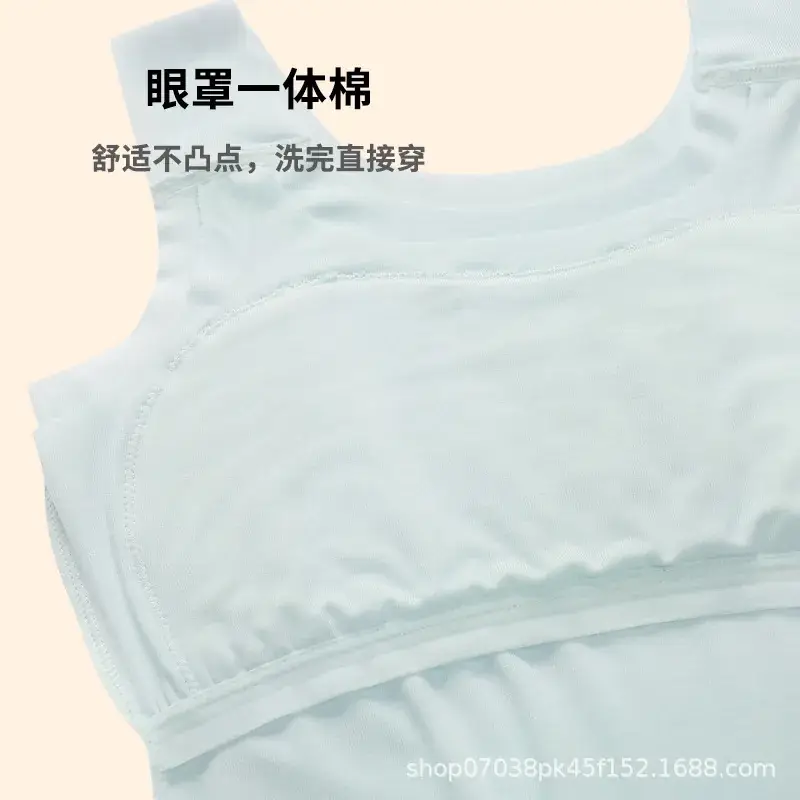Girls Cotton Anti-Bump Vest White Sleeveless - Image 14