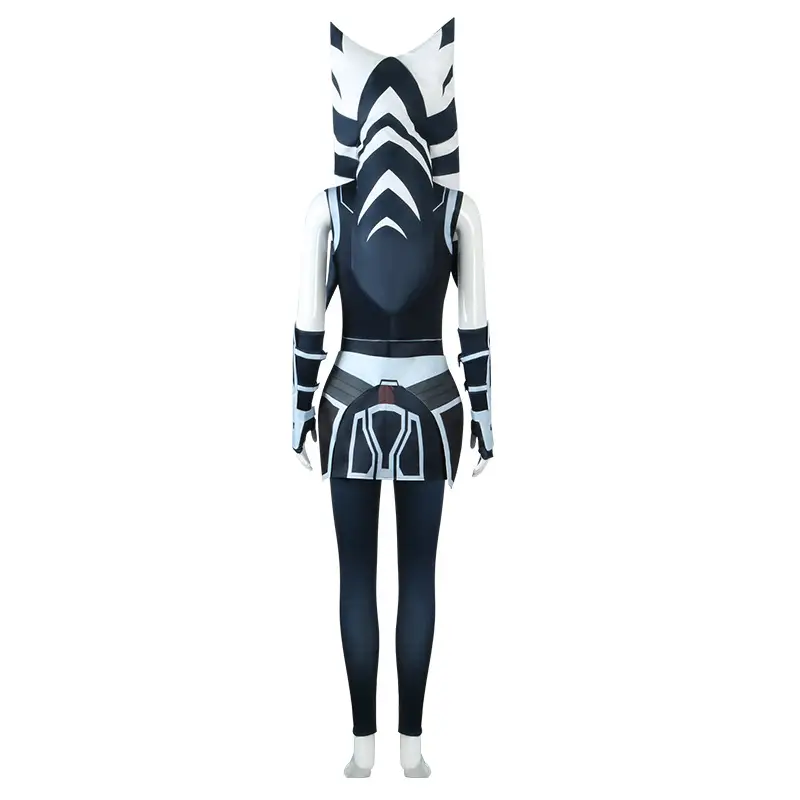 Mido Star Wars Clone War Acoka Tano Cos Suit Female Azakin Costume