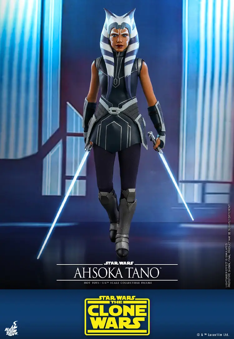 Mido Star Wars Clone War Acoka Tano Cos Suit Female Azakin Costume — feature 4