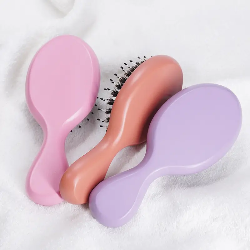 Mini Air Cushion Hair Comb with Anti-Frizz Bristles - Image 4