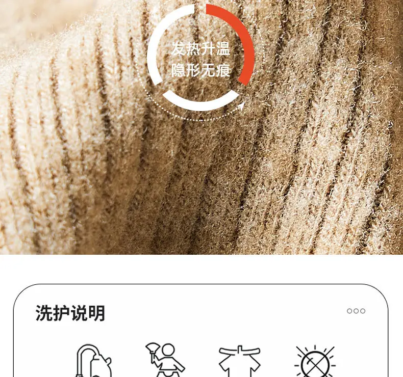 Women Long-Sleeve Slim Fit Sweater Top Black Knit Autumn Winter — feature 10