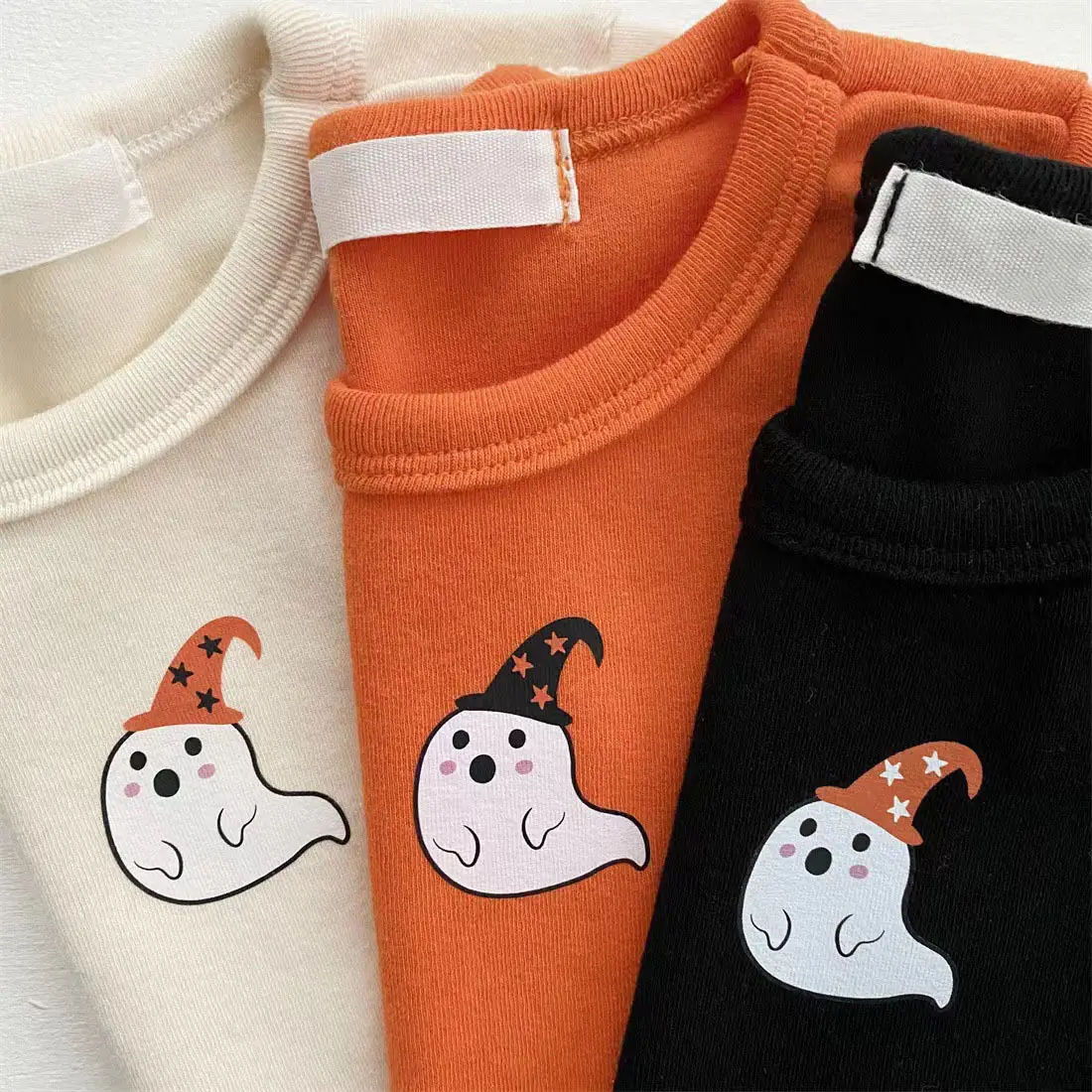 Korean Kids 24A Full Set Black Cotton Autumn 2-Piece - Image 7