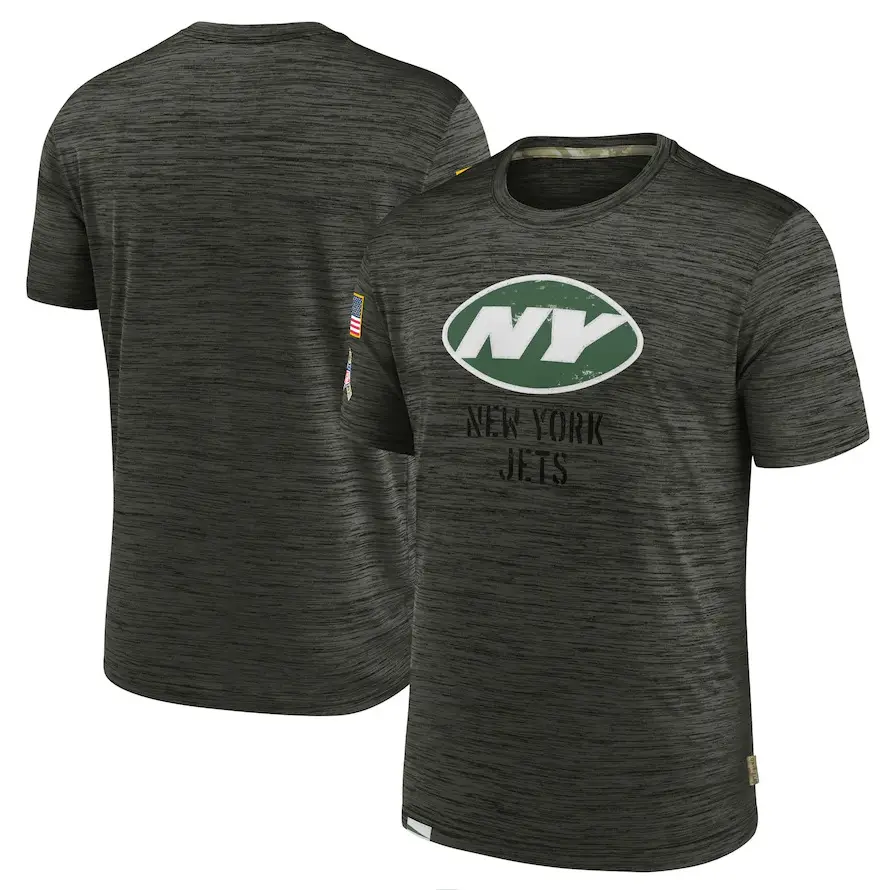 Tampa Bay Buccaneers Men's Navy Gray Rugby T-Shirt