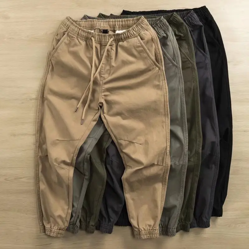 Men's Work Pants Loose Construction Spring Autumn Wear — feature 18