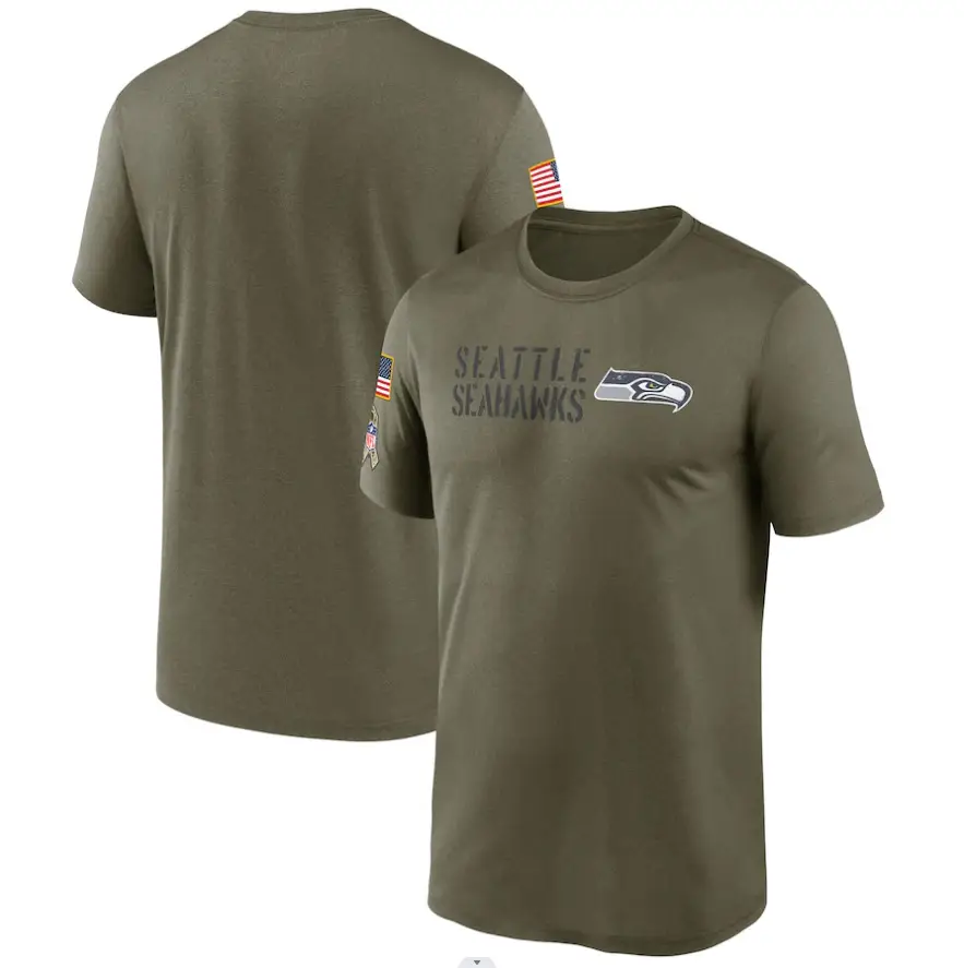 Men's Tennessee Titans NFL Cotton T-Shirt Olive Green Large - Image 37