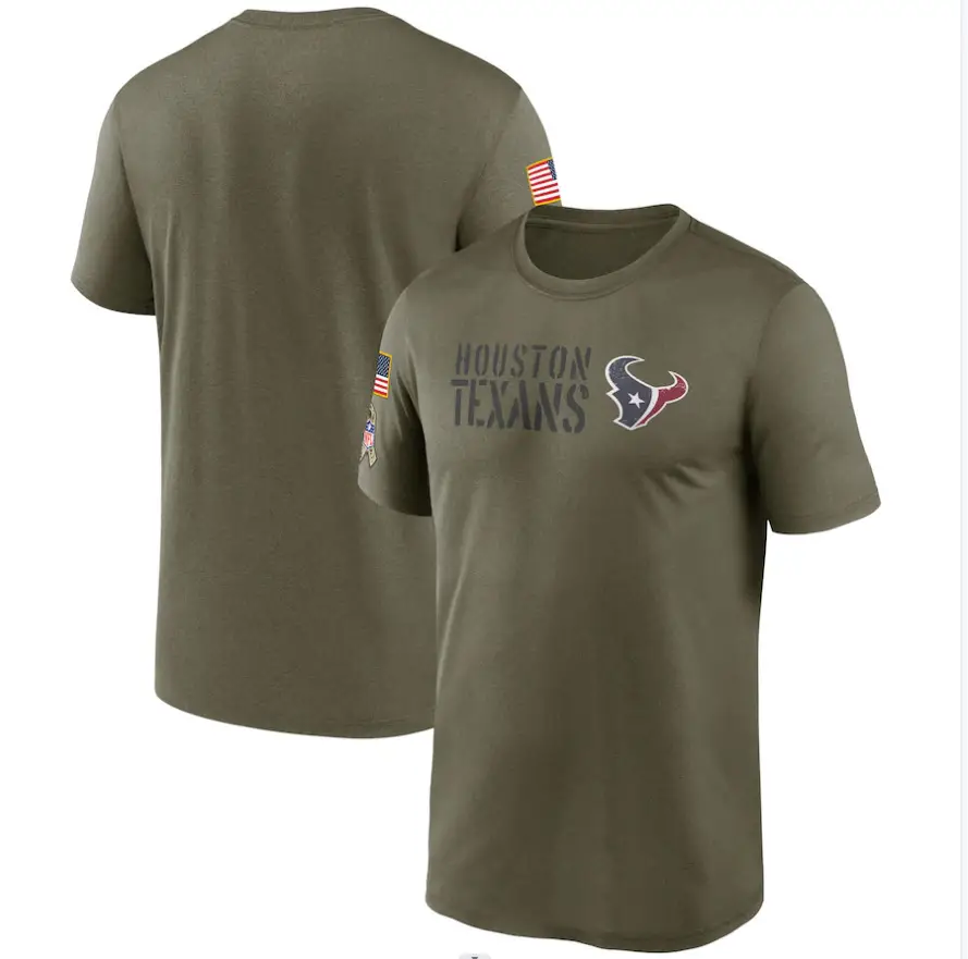 Men's Tennessee Titans NFL Cotton T-Shirt Olive Green Large - Image 13