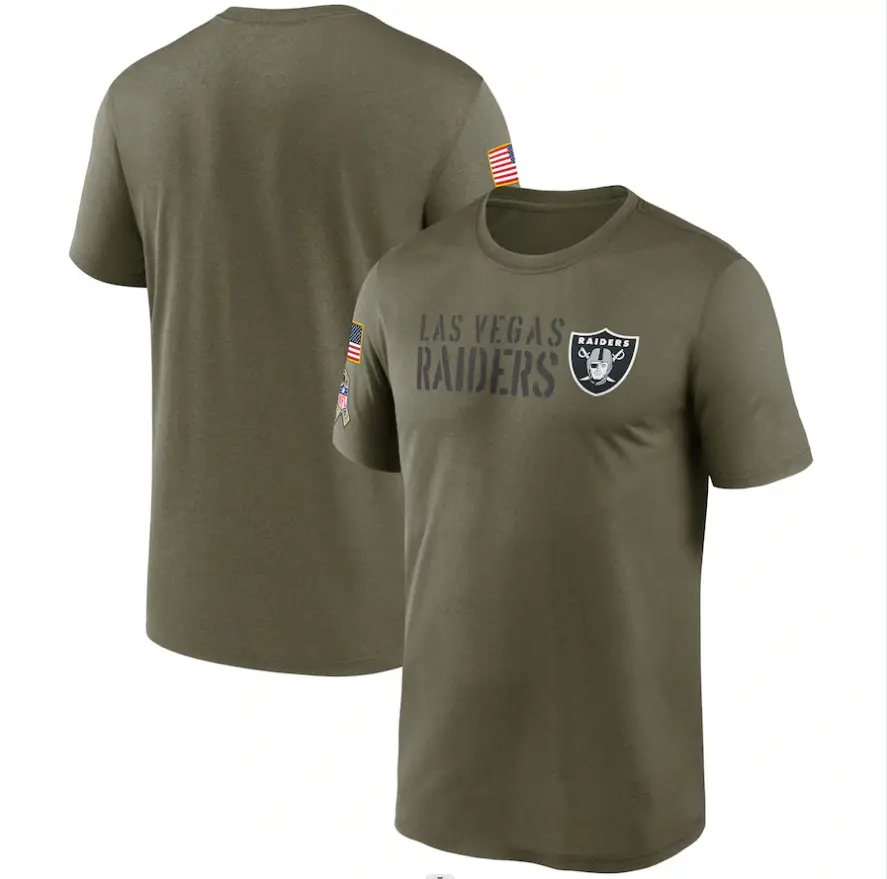 Men's Tennessee Titans NFL Cotton T-Shirt Olive Green Large - Image 17