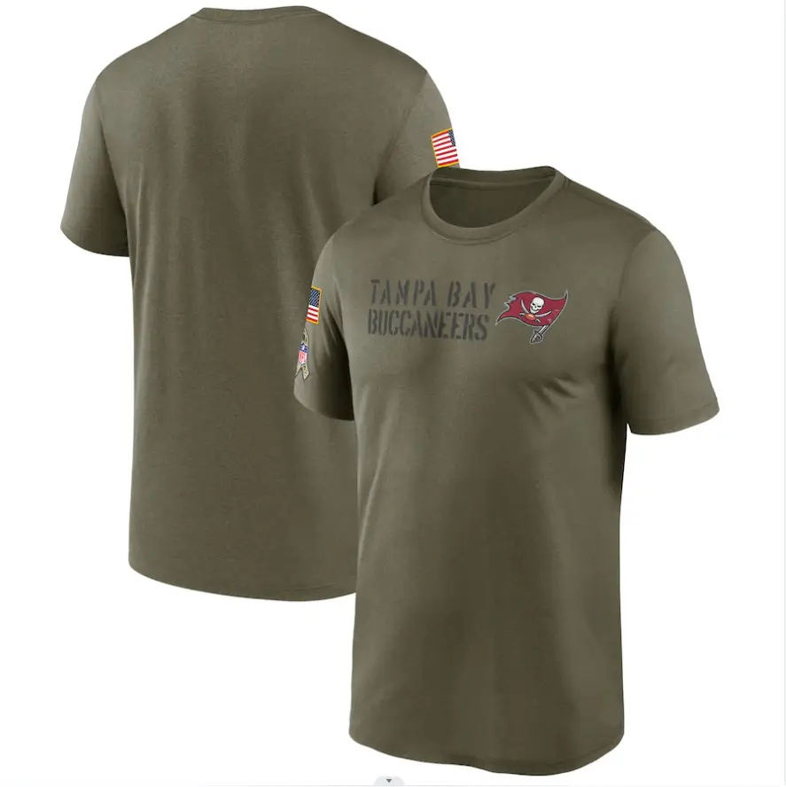Men's Tennessee Titans NFL Cotton T-Shirt Olive Green Large - Image 30