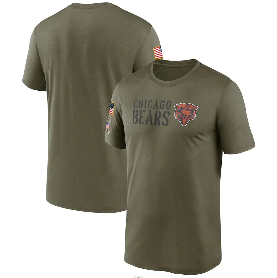 Men's Tennessee Titans NFL Cotton T-Shirt Olive Green Large - Image 6