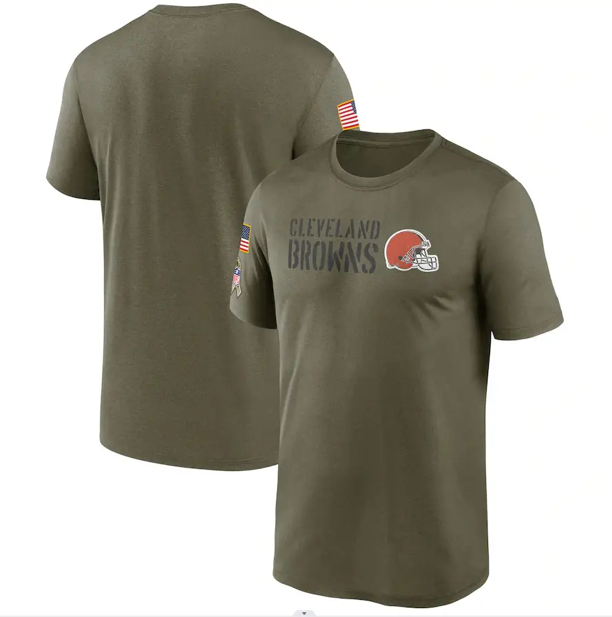 Men's Tennessee Titans NFL Cotton T-Shirt Olive Green Large - Image 8