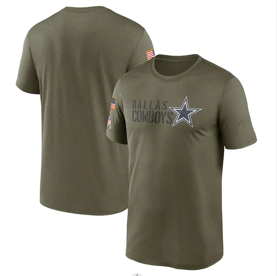 Men's Tennessee Titans NFL Cotton T-Shirt Olive Green Large - Image 9