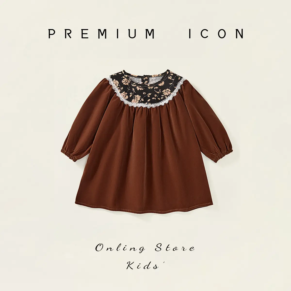 Girls Velvet Dress 2025 Autum New Korean Style Retro Style Kidsren's Lace Puff Sleeve Princess Dress - Image 5