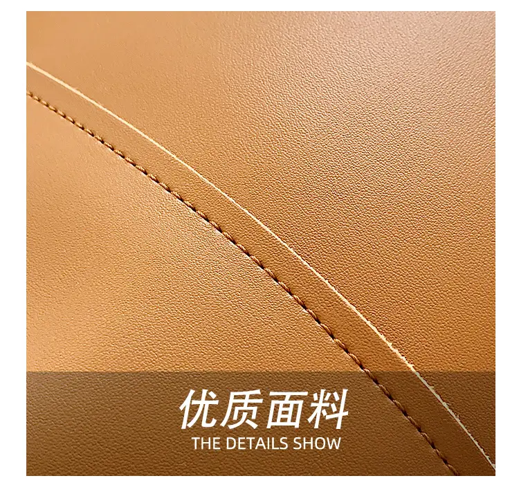 Korean Style Brown Leather Tote Bag for Women — feature 18